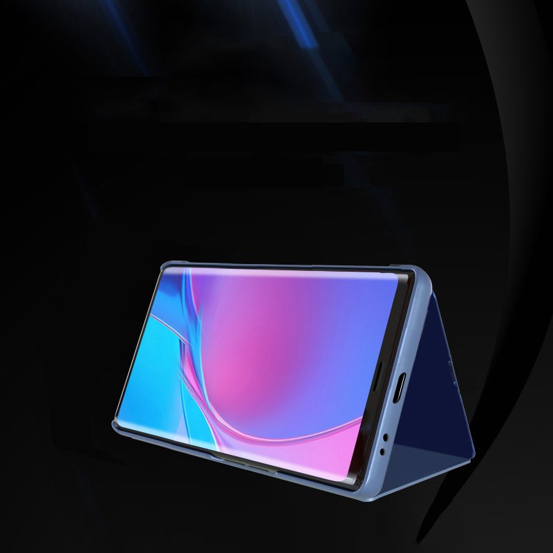 Futrola Clear View za Realme 8/8 Pro - Crna
