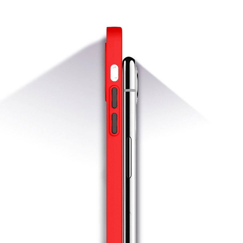 Silikonska fleksibilna futrola Milky Case za Apple iPhone 12 Pro Max - Crvena