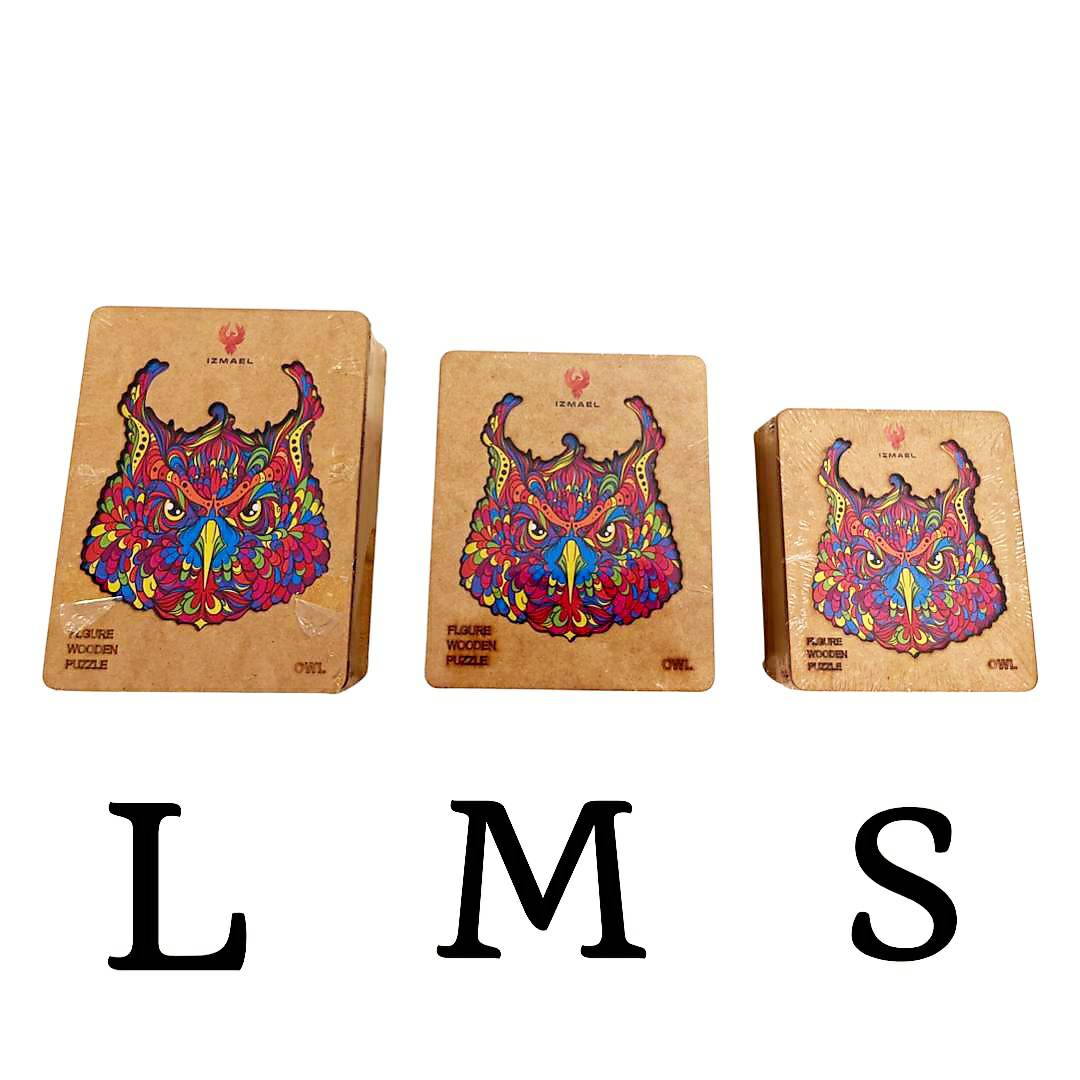 Drvene puzzle - Camaleonte / L