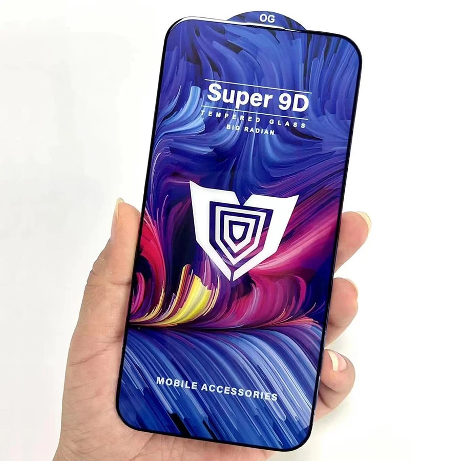 Zaštitno staklo 9D Super za Realme 11 - Crna