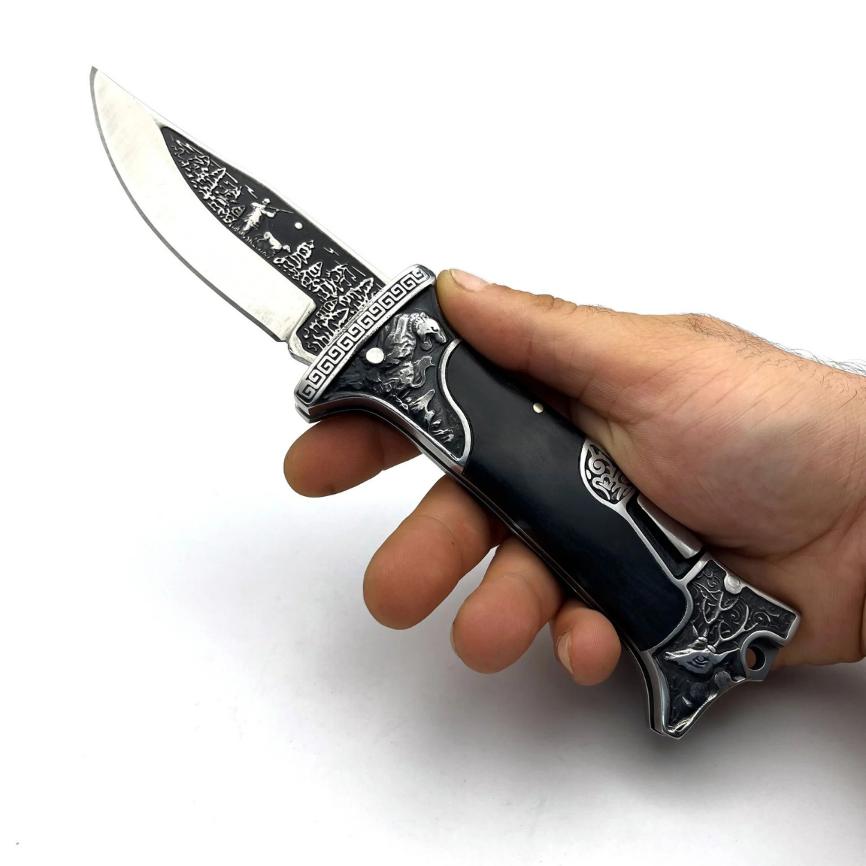 Outdoor sklopivi nož KB3188 - Crn / 2. Kvaliteta