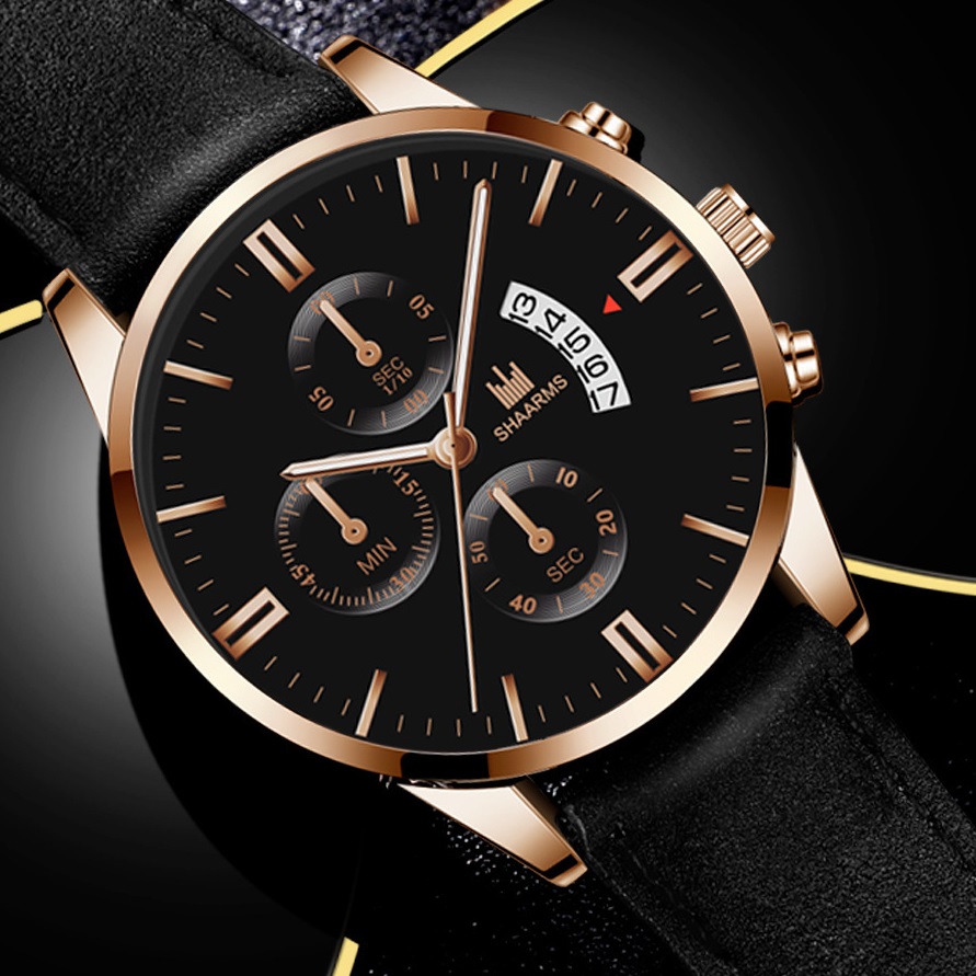 Sat RA-11594 - Crni / Zlatni