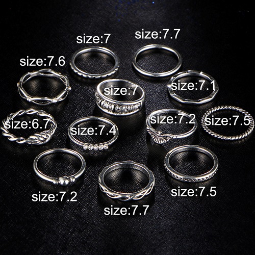 Set prstenova CE-2870 - Zlatna