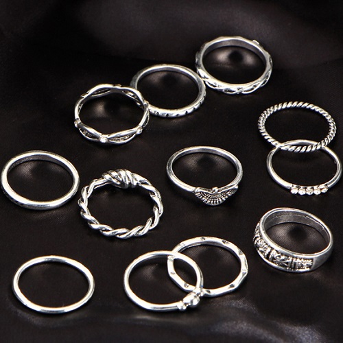 Set prstenova CE-2870 - Zlatna