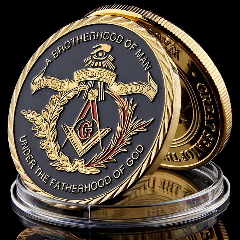 Kolekcionarski novčić - Freemasonry