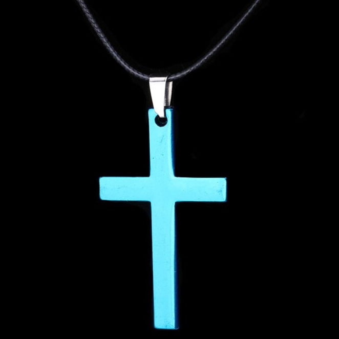Ogrlica Cross - Srebrna