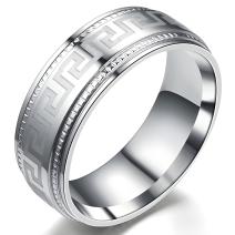 Prsten WE-17434 - Srebrna / 52mm